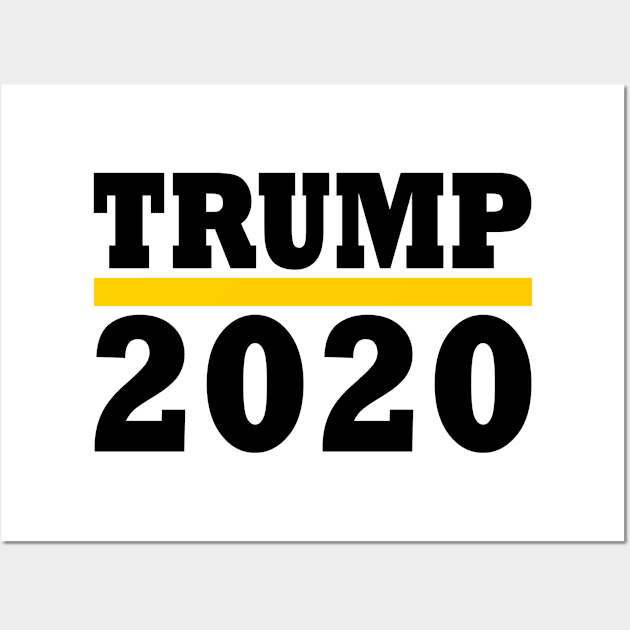 TRUMP 2020 Wall Art by Milaino